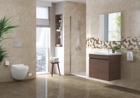 Alegra Glossy Grey Floor Tile 45×45