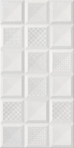 Aria Glossy Grey Modern Wall Tile 30x60