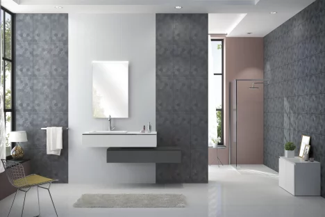 Grafen Matte Grey Wall Tile 30×60