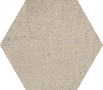 Hexagon Matte Cream Floor Tile 17,5×20