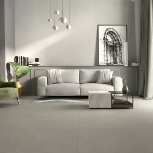 Hued Matte Beige Porcelain Tile 80×80