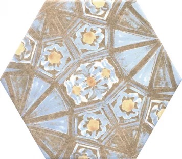 Hexagon Matte Heritage Decor 17,5×20