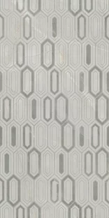 Luna Glossy Bone Grey Mix Decor 40×80