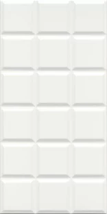 Millennium Glossy White Kare Wall Tile 30×60