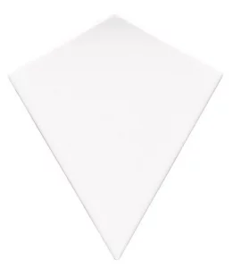 Orientile Matte White Feza Wall Tile 16x18,5