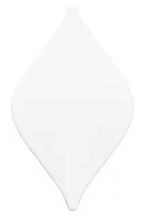 Orientile Matte White Aya Wall Tile 11,5×20