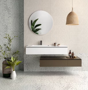 Ophelia Matte Cream Wall Tile 30×90