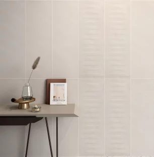 Ophelia Matte Cream Wall Tile 30×90