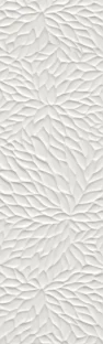 Wabi Matte White Shiro Flower Decor 33×110