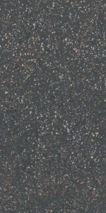 Terrazzo Polished Black Multicolor Porcelain Tile 60x120