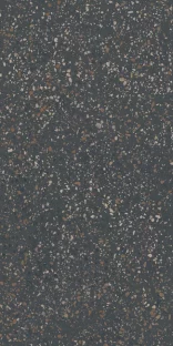 Terrazzo Polished Black Multicolor Porcelain Tile 60×120