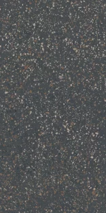 Terrazzo Matte Black Multicolor Porcelain Tile 60×120