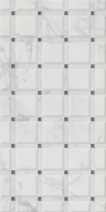 Siena Glossy White Kare Decor 30x60