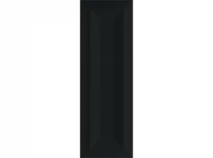 Miniatile Glossy Black Windsor Frame Wall Tile 10x30