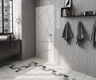 Chevron wall